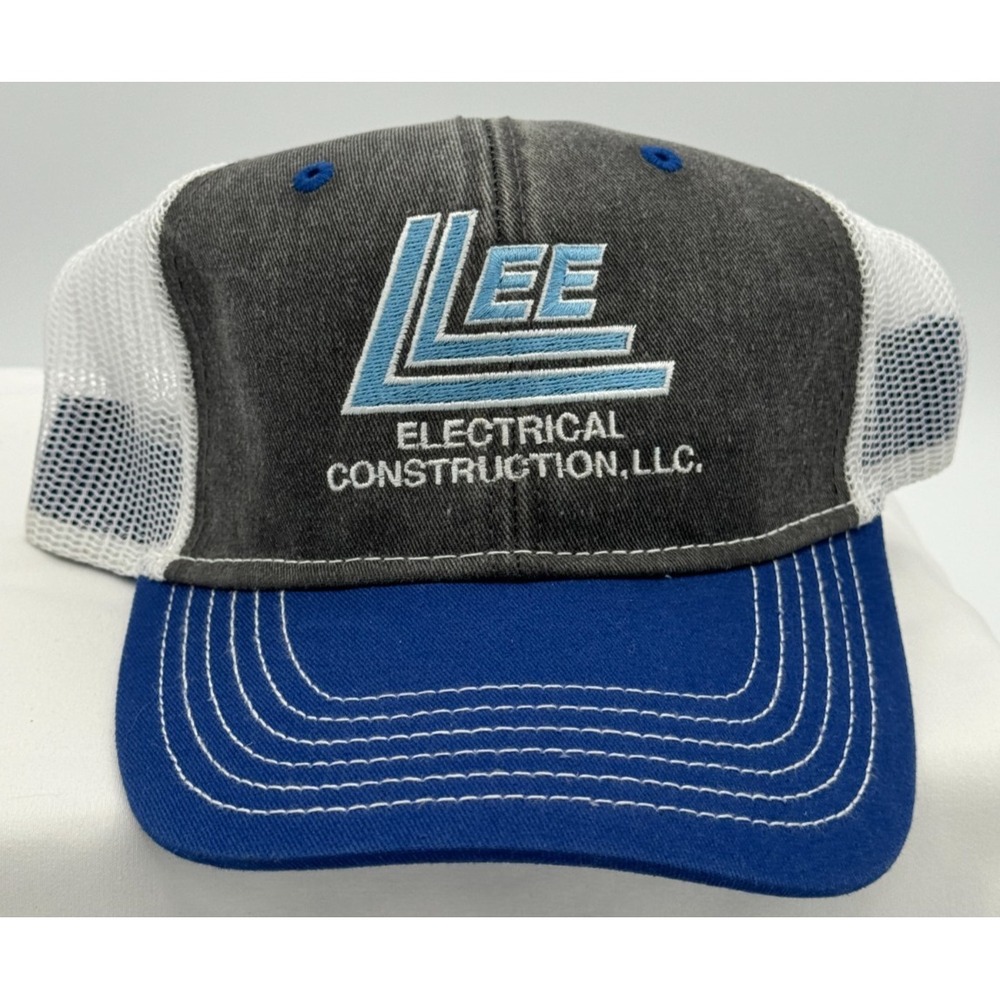 Lee Electrical Construction, LLC. Snapback Truckers Hat / Cap - OSFA - NEW